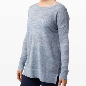 Lululemon NEW wellbeing crew neck sweater
